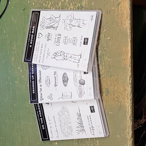 Stampin' Up! Other - 3 Stampin Up Cling Stamp Sets